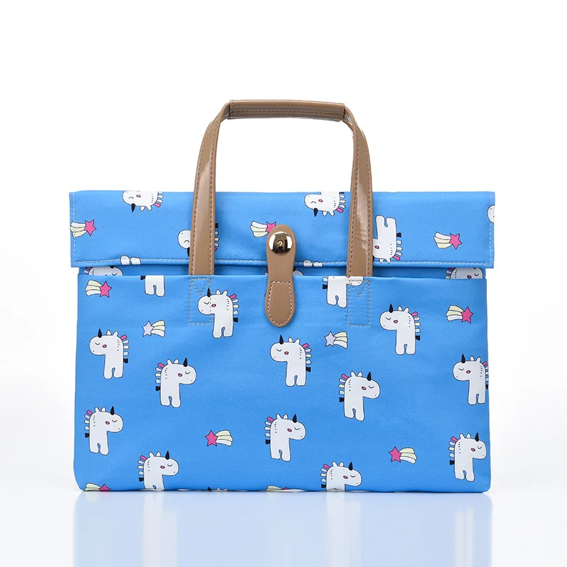 Wholesale new waterproof nylon flat business briefcase light laptop bag