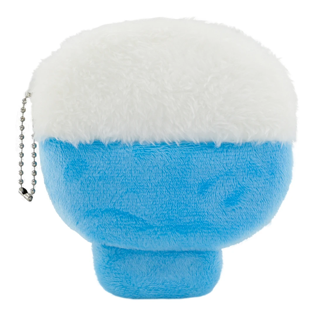 Mini Wallet Coin Purse Custom Cute Blue bowl of rice Unisex Headphone Storage Bag Key Bag Backpack Pendant PP Cotton