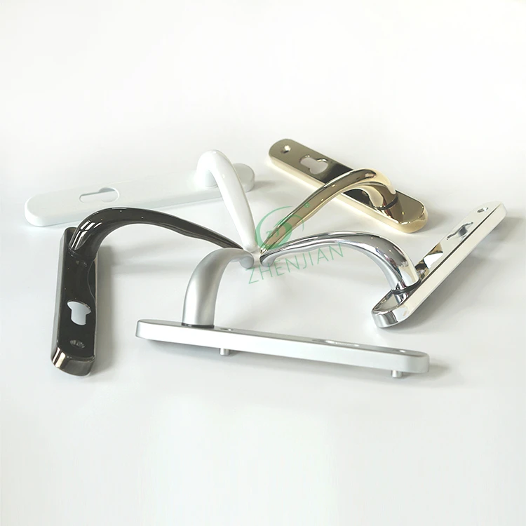 High Quality Door Handle Door Lock Black Gold PVC Casement Handles Aluminum Lever Door Handle