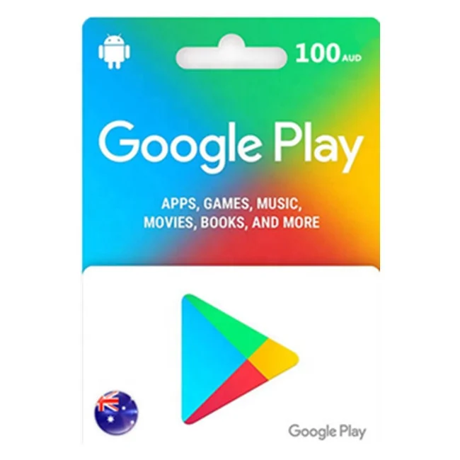 Fast Delivery AUS Regional GooglePlay Gift Card 60AUD