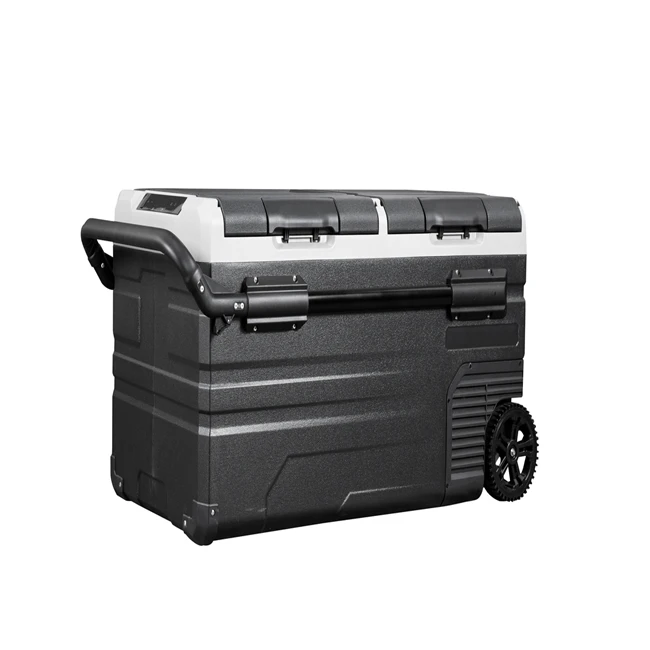 Alpicool TWW75  two zones DC 12V fridges and deep freezer mini outdoor camping car home dual use refrigerator