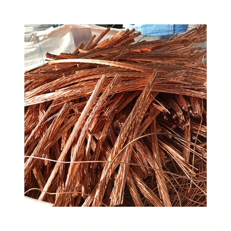 High Grade 99% 99.99% Insulated Copper Wire Scrap for Sale