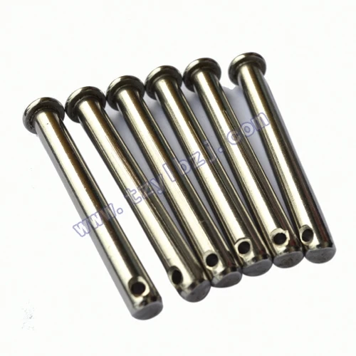 in Stock Din Standard 304 Stainless Steel Cotter Pin Bolt Plain Finish Hairpin U-Pin Steel Hex Bolt Type
