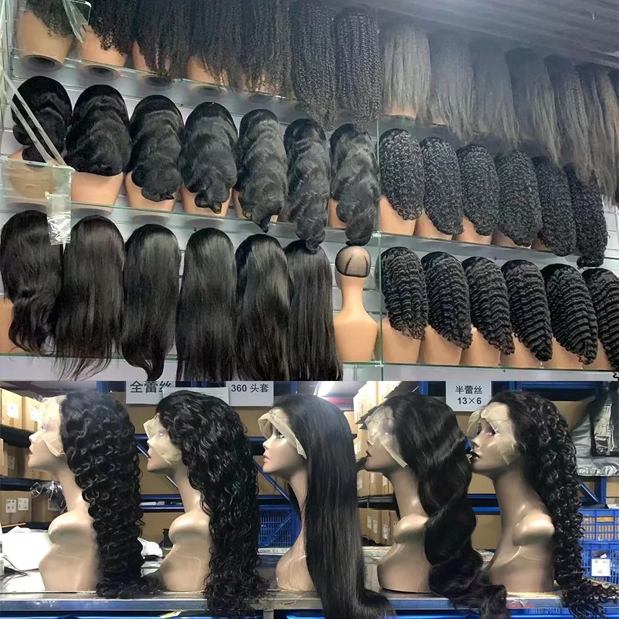 Natrual Black Blonde Highlights Wig Mix Color Water Wave Curly Pre Plucked HD Transparent Lace Front Raw Virgin Human Hair Wigs