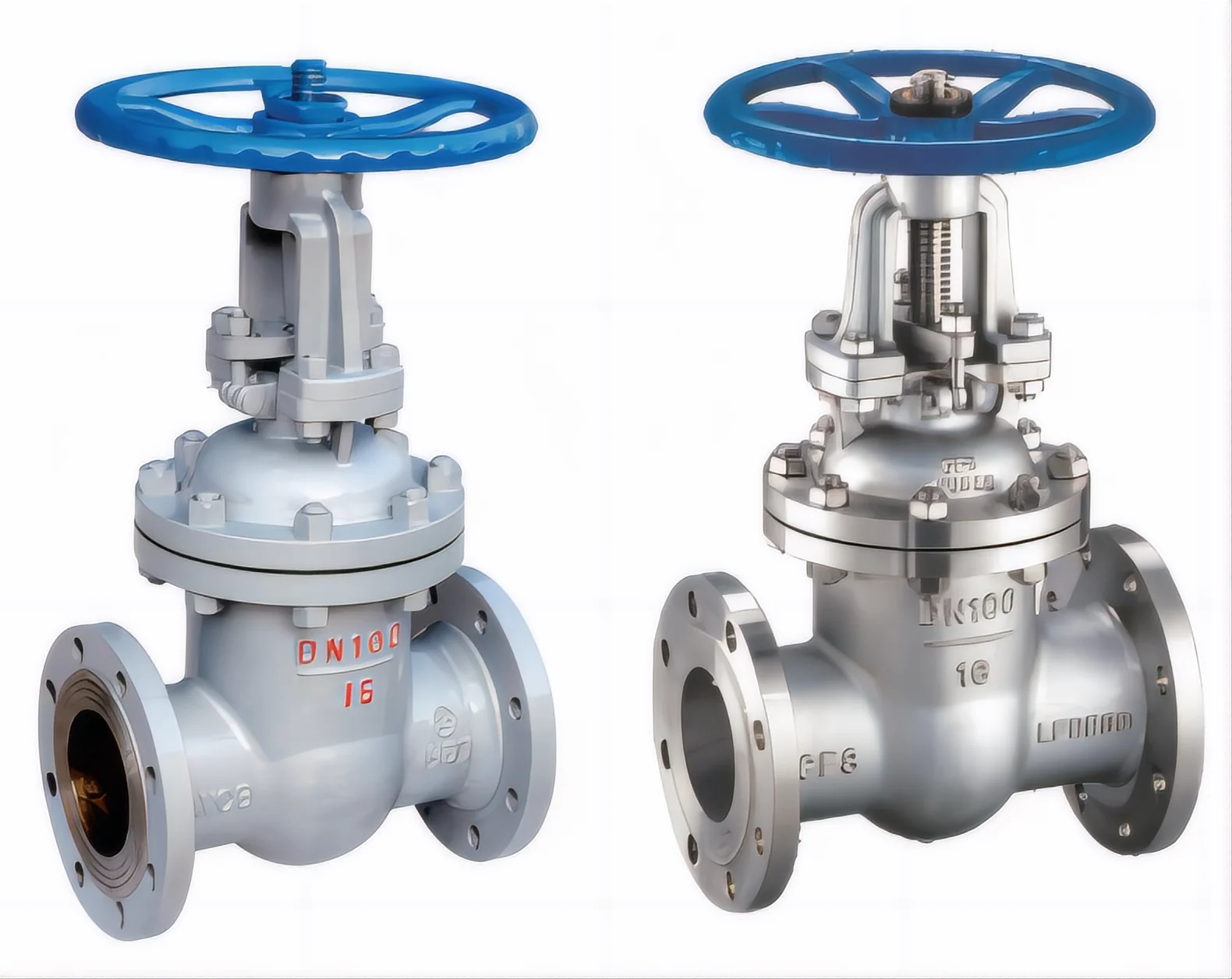 Factory wholesale API cast steel  flange  manual gate valve
