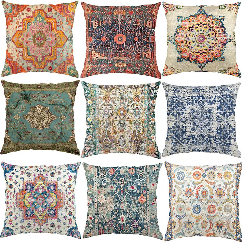 Производитель: прямая ручная тканая дышащая экологическая комфортная богемная подушка