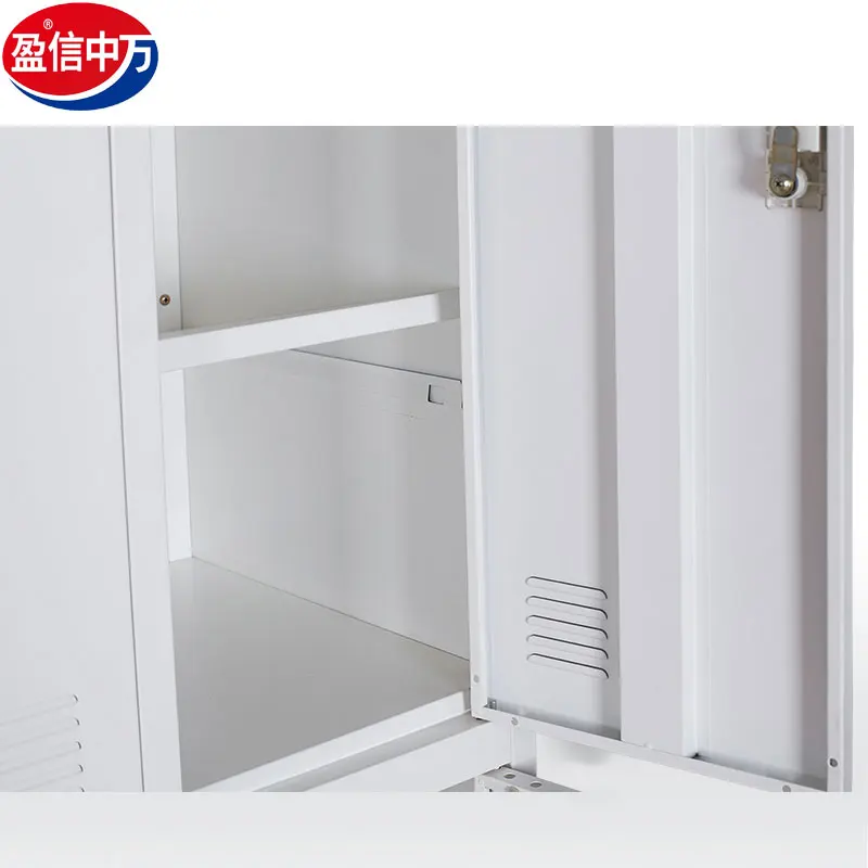 
Modern Steel Office Furniture 6 Door Cabinet Metal School Coat Locker 