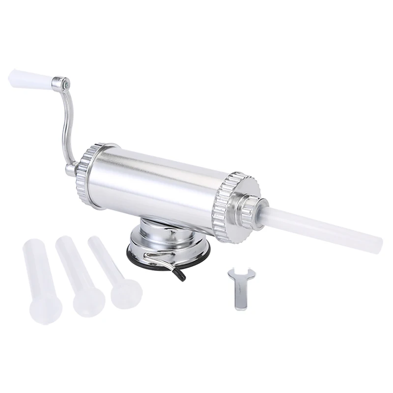 
1KG Homemade Sausage Stuffer Aluminum With Suction Base 