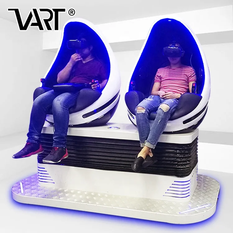 VART Classic Virtual Reality Machine 9D VR Chair Cinema Equipment 2 Seats Capsule VR Simulator for Sale