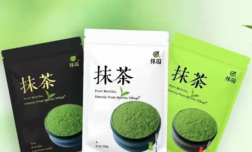 Organic Matcha Powder Hot Selling High Quality 100% Natural Green Tea Tea Drinks Jiangsu Province of China Matcha Making Tools
