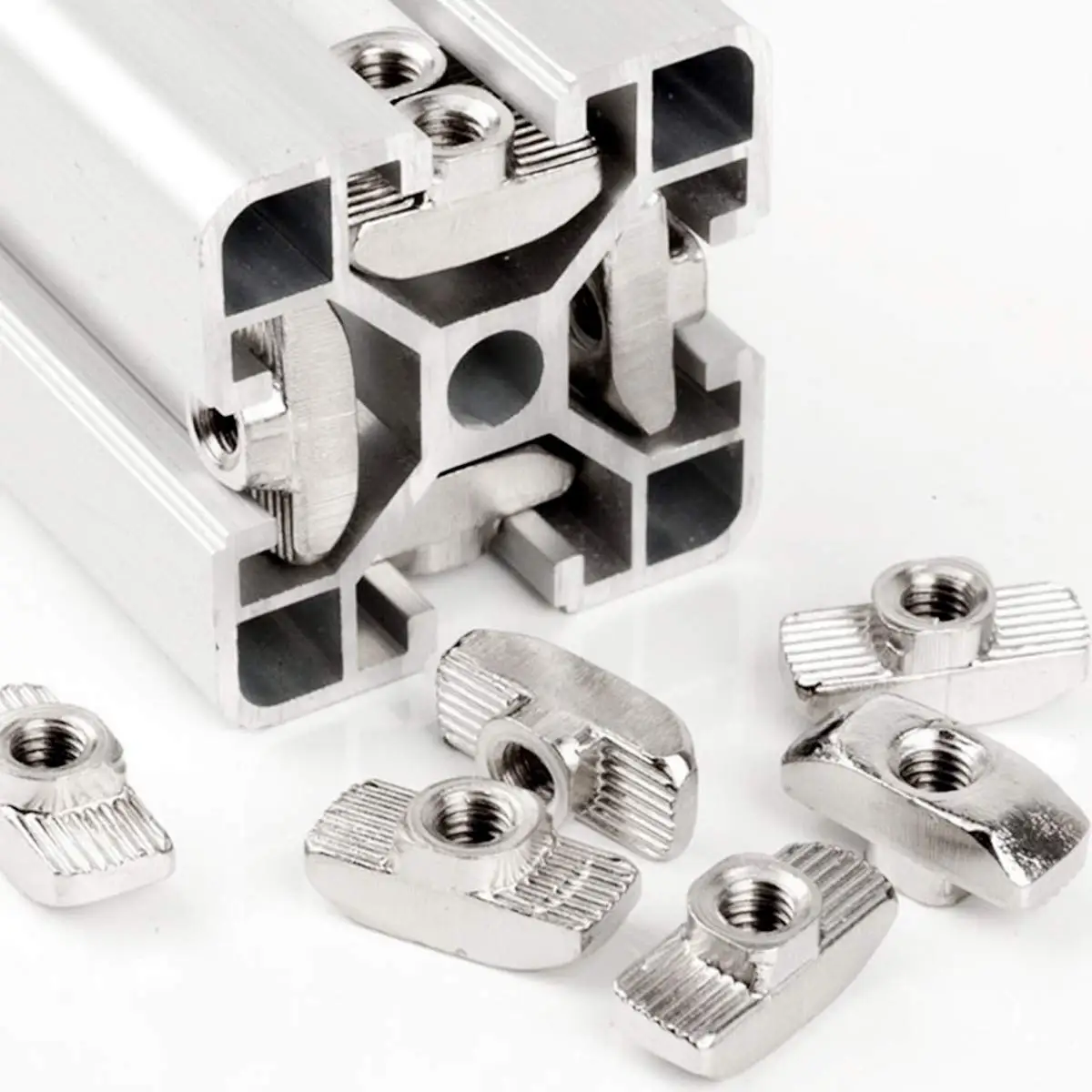 YouQi Hammer Head Fastener Nut Kit 20 30 40 45 Series M3 M4 M5 M6 M8 T Slot Nut for Aluminum Profile