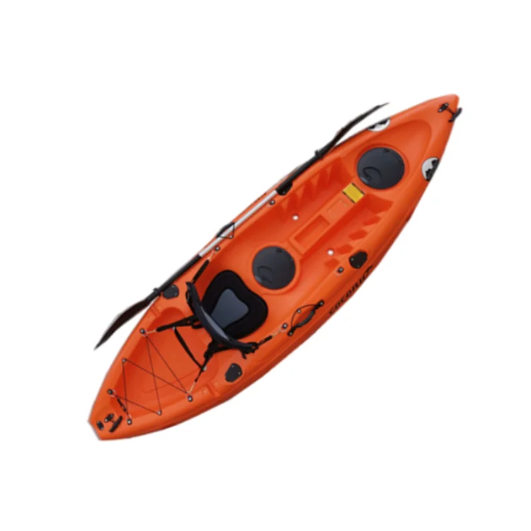 Sit Paddle China Sea Float Fishing Tandem Pedal 2 Men Wholesale Cheap Plastic Kayak On Top Kayak