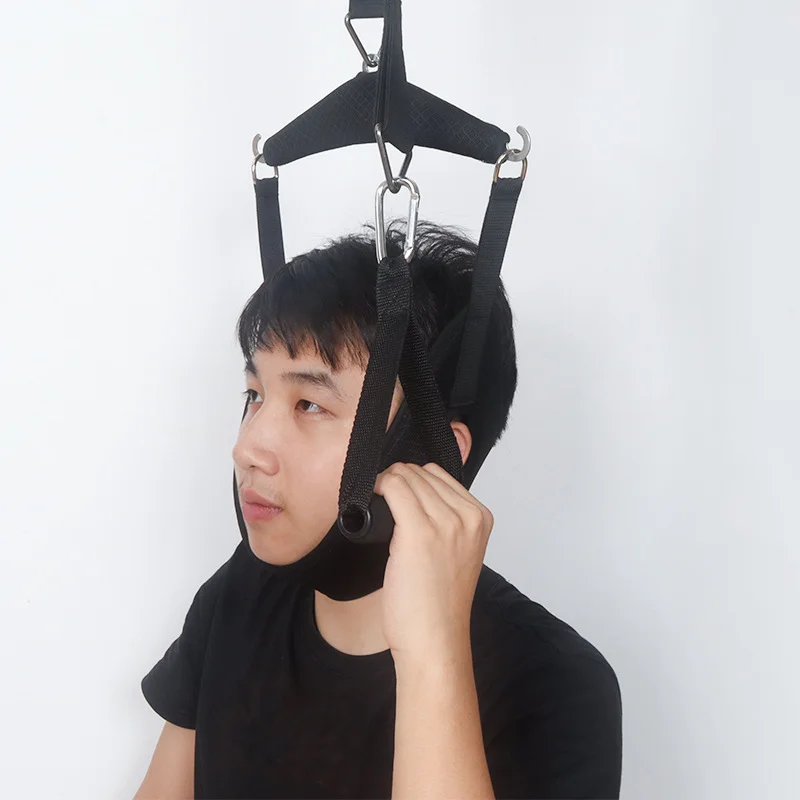 Custom Exclusive Neck Traction Device Over Door Cervical Collar for Neck & Shoulder Pain Relief