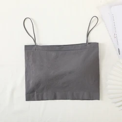 Sexy Tube Top Sport Bra Female Push Up Crop Corset Padded Lingerie Women Fitness Seamless Tank Underwear Brassiere Soutien Gorge