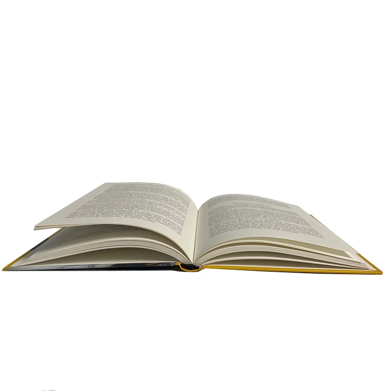 Sprayed Edges Novel Printing Service Custom Logo Classic And Binding A5 Customized Hardcover Book Printing With Slipcase