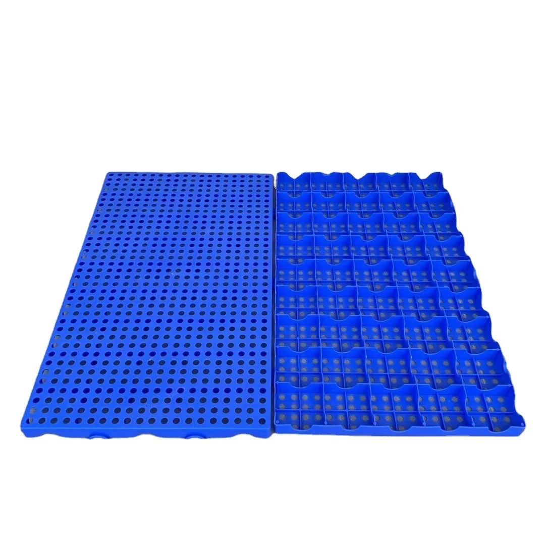 Высокое качество HDPE пластиковый лист скольжения влагостойкий утолщенный пол с отверстиями для складского хранения и птицеводства