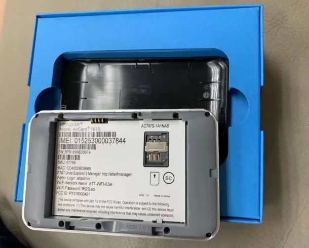 Разблокированный мобильный беспроводной роутер Netgear AC797S 4G LTE 400 Мбит/с