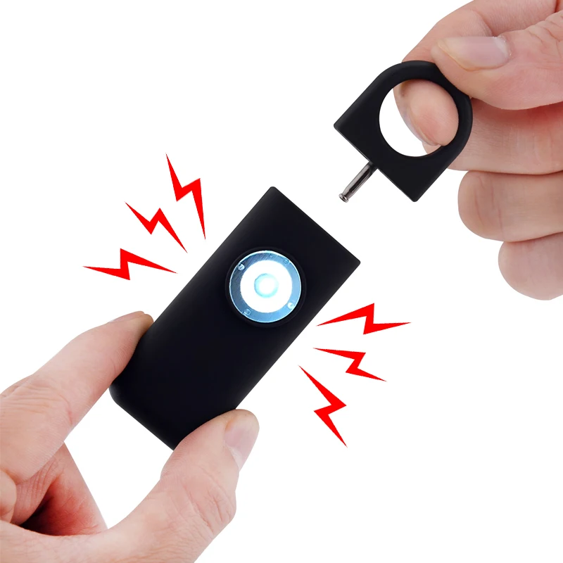 Self Defense Siren Safety Alarm for Women Keychain with 130dB SOS LED Light Personal Alarms Personal Security Keychain Alarm