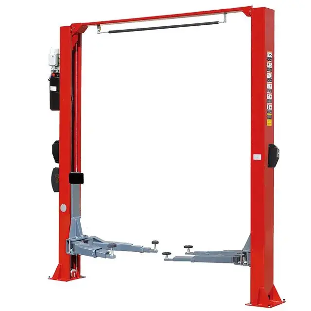 China Cheap price clearfloor two post car lift for homegarage