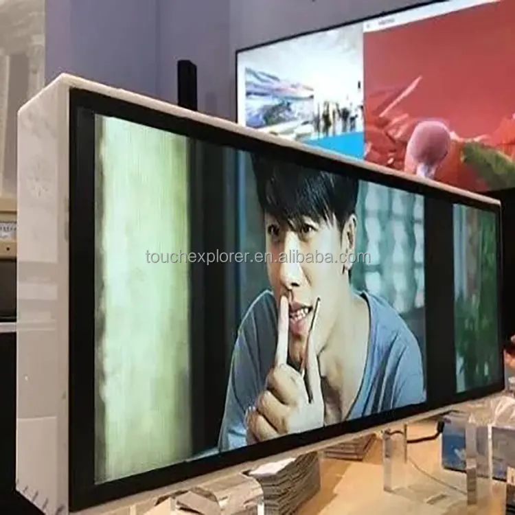 XTB-98Inch Customize Size Multi Touch Foil  interactive transparent touch sensor For Touch Table/LED TV/Projector Touch Screen