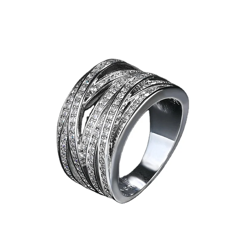 factory wholesale Panic Buying Anniversary Rings Trendy