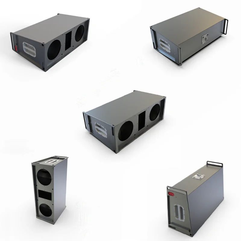 Customized sheet metal box electronic instrument chassis aluminum enclosure