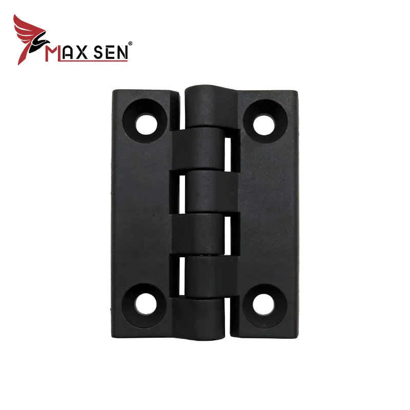Black Plastic 40 Hinge Hardware Accessory for Kitchen Dining Hospital Warehouse Workshop & Supermarket Cabinet Doors