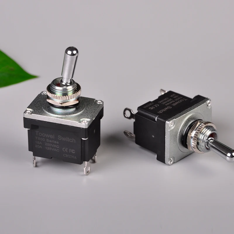 car marine dpdt sub-miniature chrome micro toggle switch extensions ac aircraft safety