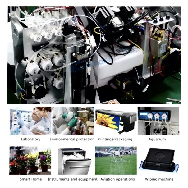 Kamoer KPP High Quality Good Price CE OEM 3V 6V 12V 24V Analytical Instrument Micro Peristaltic Dosing Pump