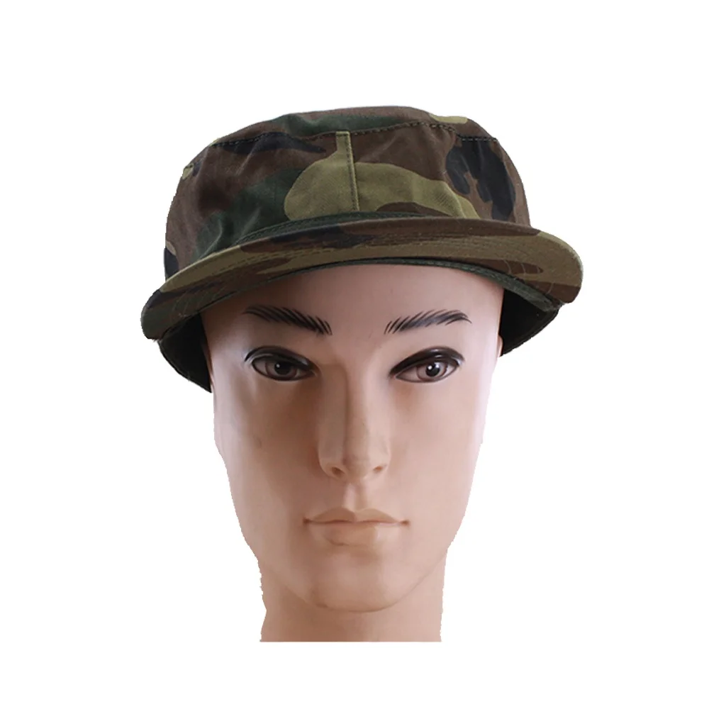 High Quality Custom Logo Polyester Cotton Tactical Men Training Cap