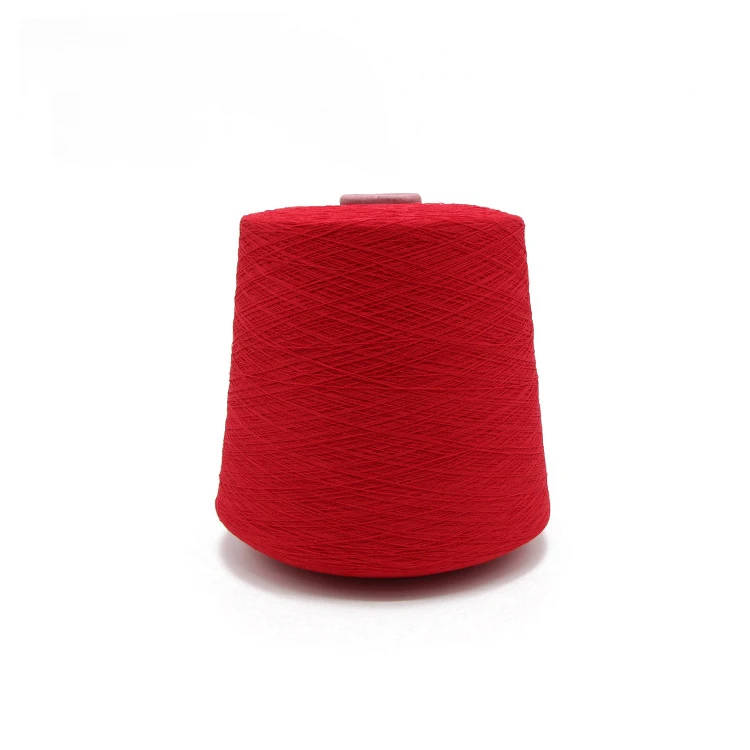 
Anti-Pilling Spring And Summer Yarn 24Nm/1 High Twist Imitations Linen Yarn Stock <img data-src=