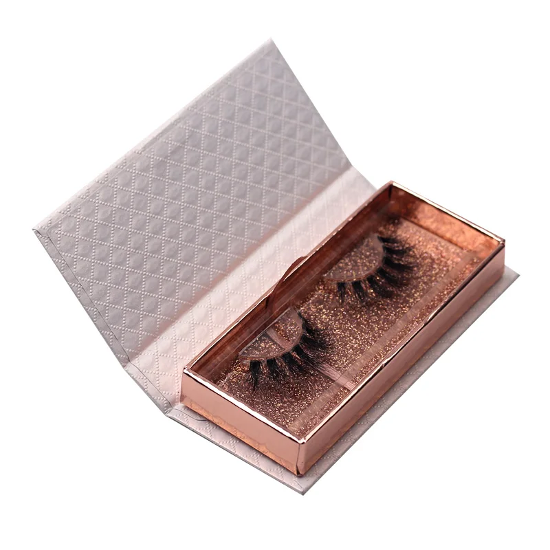 Create your own brand 3D faux mink lashes private label cheap price false silk eyelashes