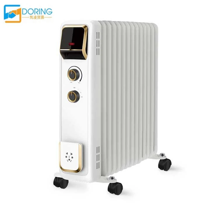 Indoor heating Oil Filled Radiator Electric Room Heater 7 Fins