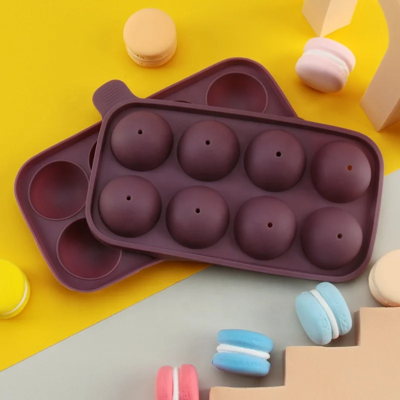 Food Safe Chocolate Bomb Silicone Molds Large Baking Pans Cocoa Balls Molds