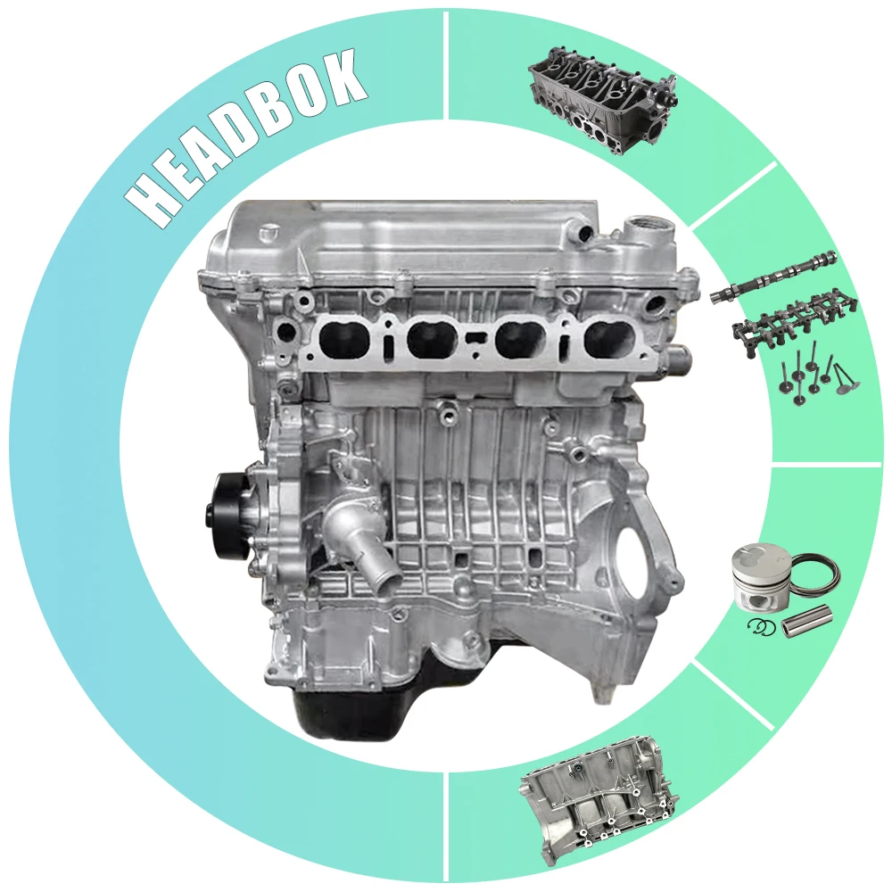 HEADBOK Brand New 1zz 2zz 3zz Car Engine assembly For Toyota COROLLA block engine