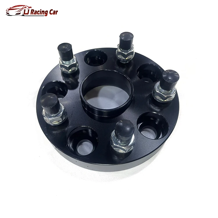 25MM Car Accessories Car Wheel Spacers Aluminum Black Adapters Conversion Wheel Hub Converter For Subaru Forester 2020-2024