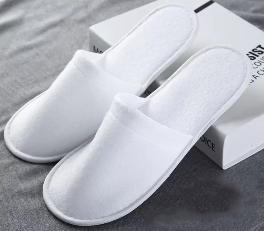 High Quality Wholesale Hotel Slippers Disposable Coral Fleece Velvet Slippers