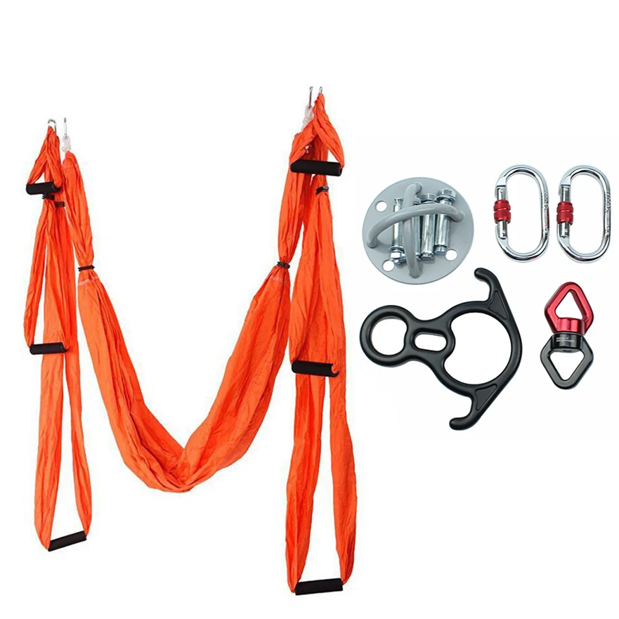 Aerial Yoga Swing Stand Yogi Hammock for Improved Yoga Inversions and Improved Yoga Inversions , Flying Antigravity