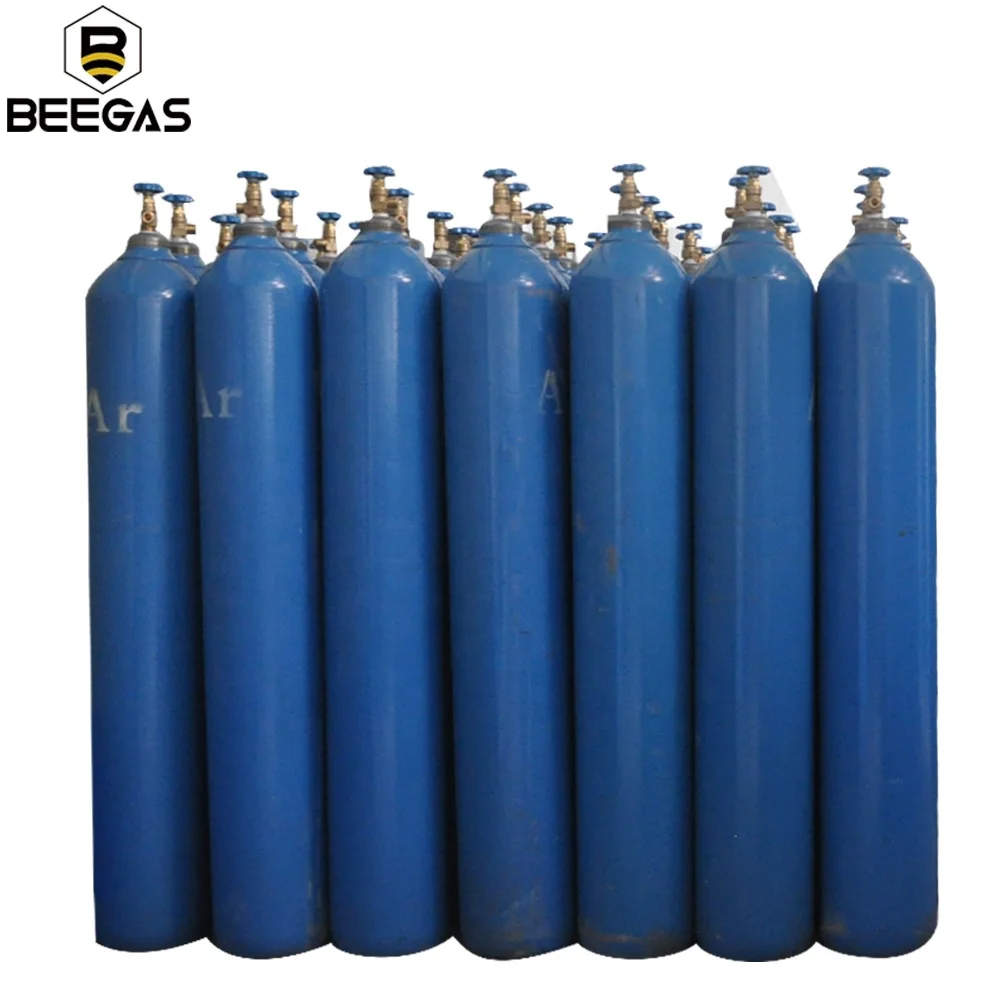 Заводской поставщик 40L аргоновый газ 99.999% стальной