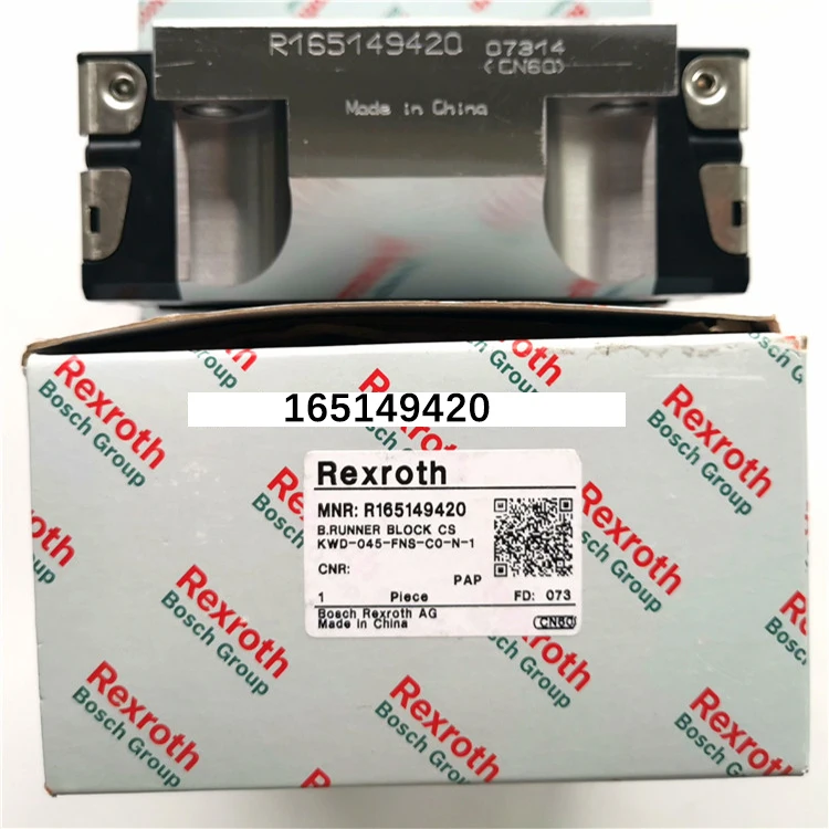 Rexroth 20mm linear Runner Guide Bearings for CNC machine R165149420