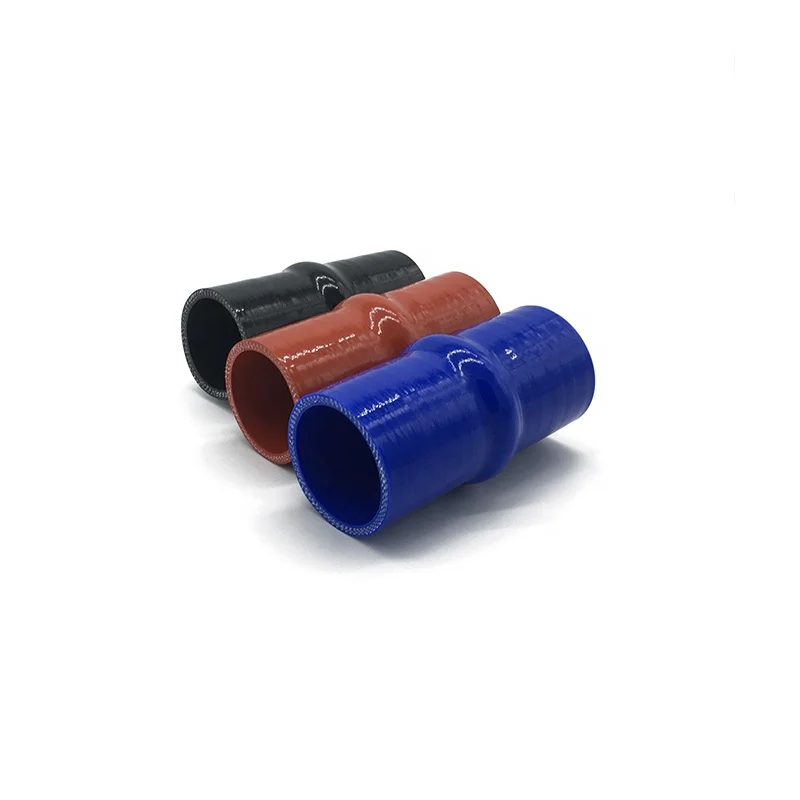 Lower price silicone hump hose for automobile engine 5 mm thick customized color and size