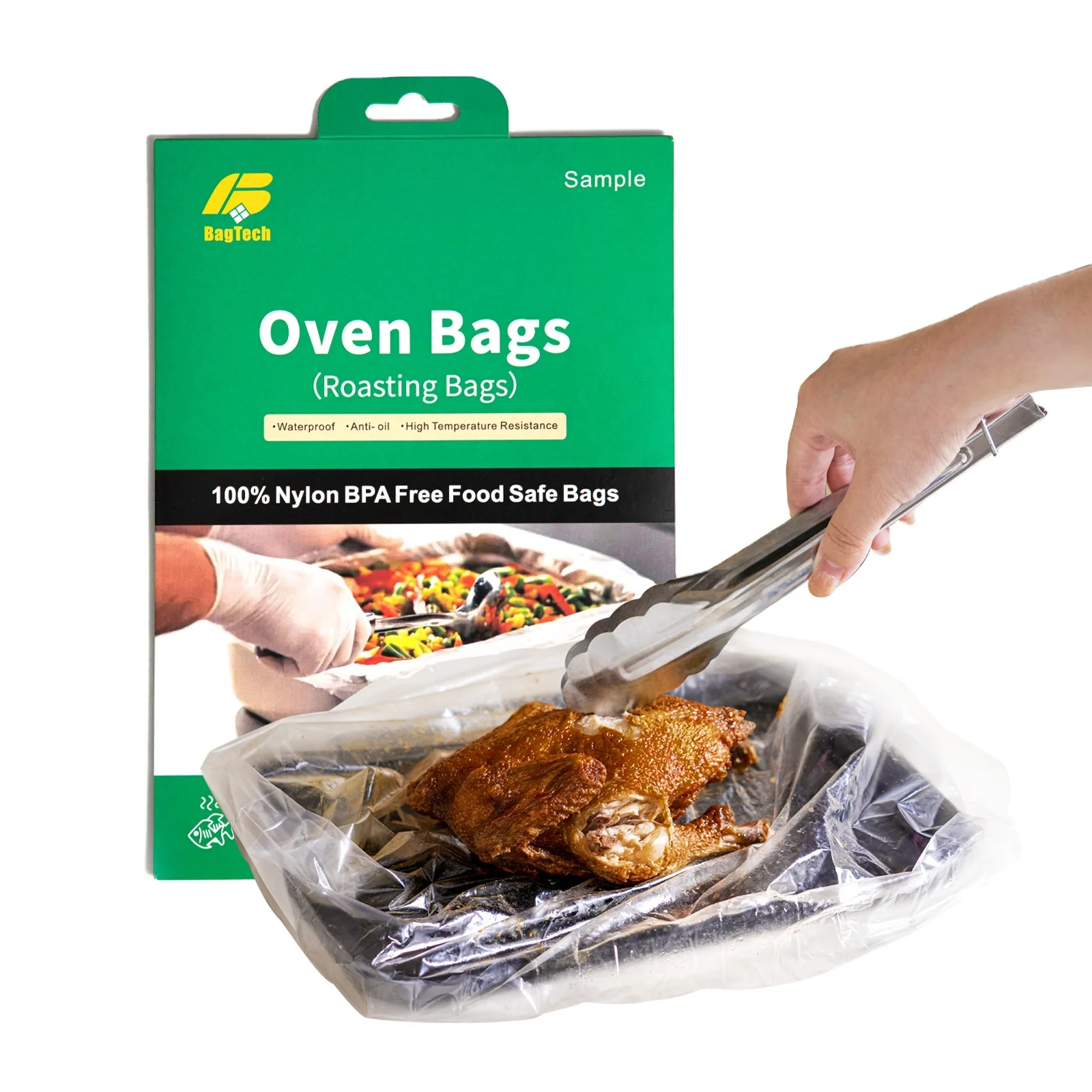 Large Size Turkey Oven Bags Oven Cooking Roasting Bags for Chicken Meat Ham Seafood Vegetable
