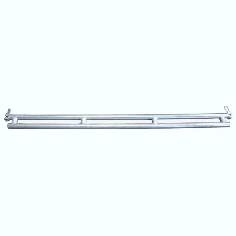Construction Materials Hot Dipped Galvanized Ring Lock Scaffolding Double Ledgers for Building Construction