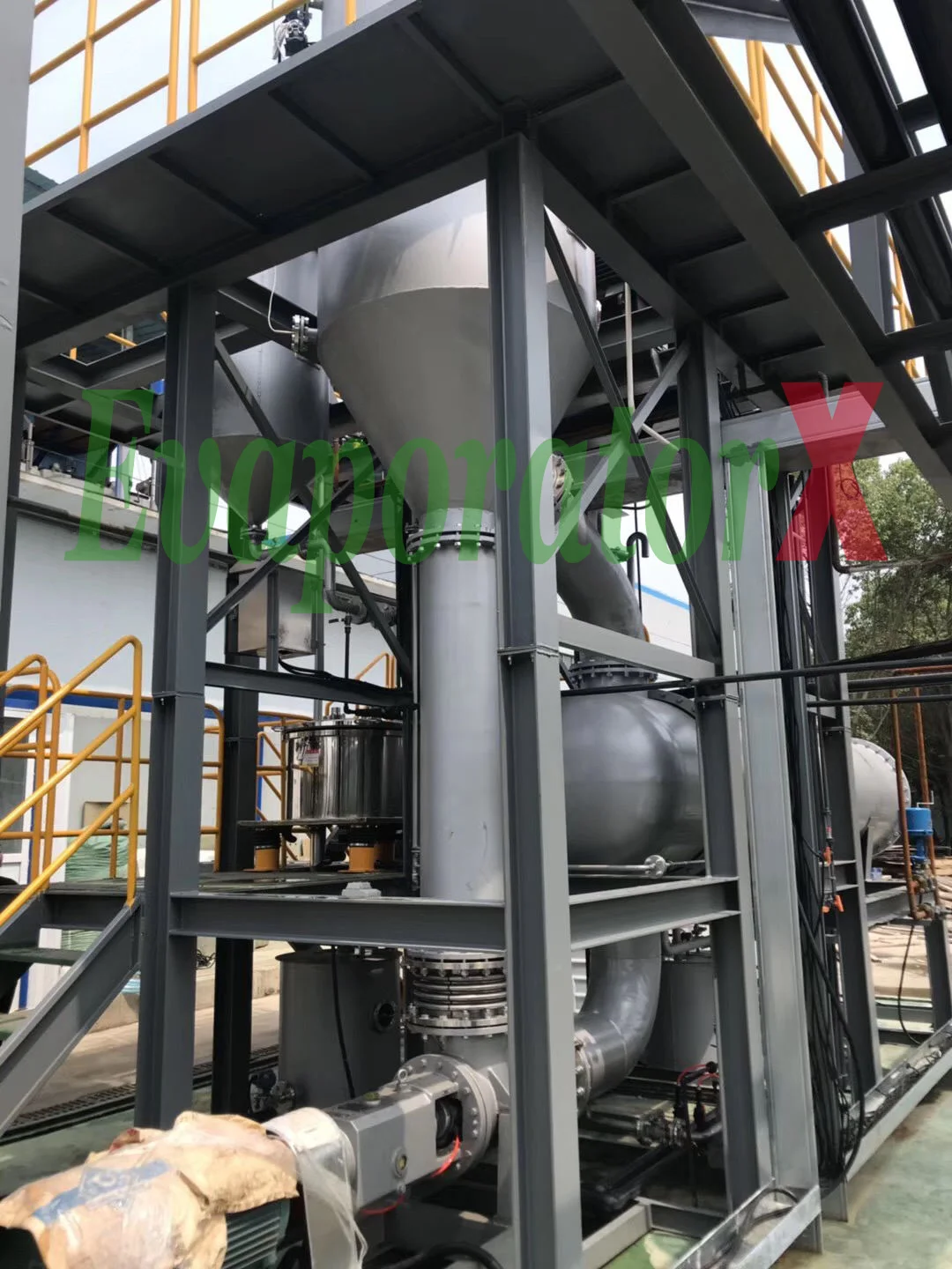 
MVR vacuum evaporator salt crystallization and concentration 