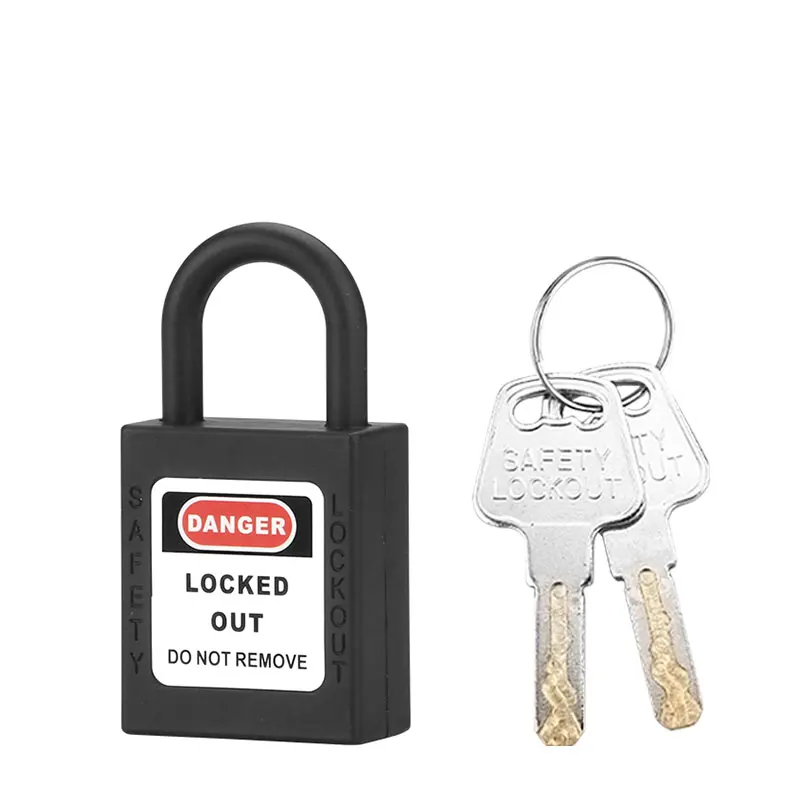 Промышленный изолированный замок с таким же ключом для электроизоляции