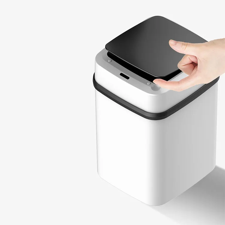 Household Intelligent Trash Can Automatic Induction Bedroom Kitchen Bathroom Classification Sensor Home Smart Waste Bin With Lid
