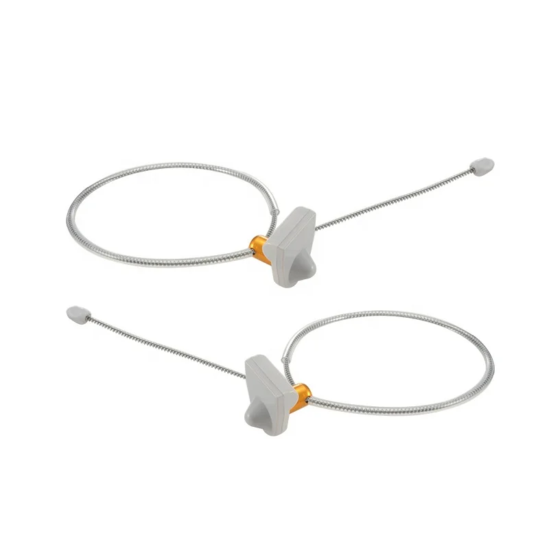 Factory Wholesale 58KHz anti-theft tag with wire rope  AM EAS system hard tag for bottle oil drum milk powder can anti-theft