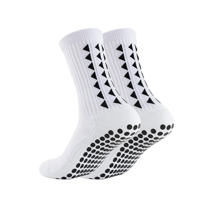 Free Wind 2024 New Design  Fleeced Anti Slip Sports Grip Socks Soccer