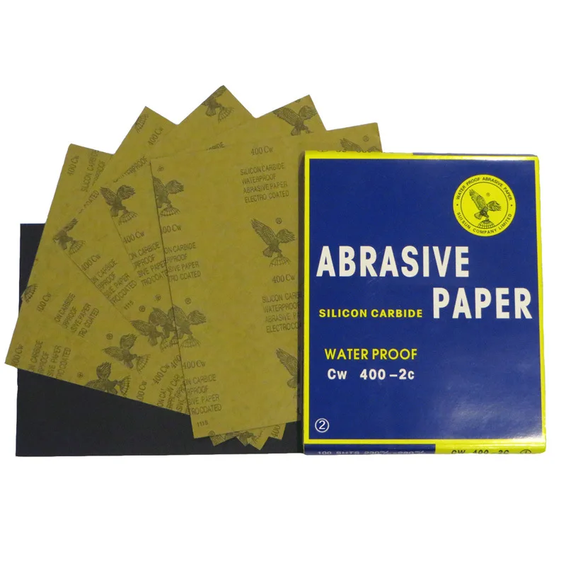 230*280MM Silicon Carbide Wet And Dry Sandpaper Eagle Brand Water Proof Sandpaper