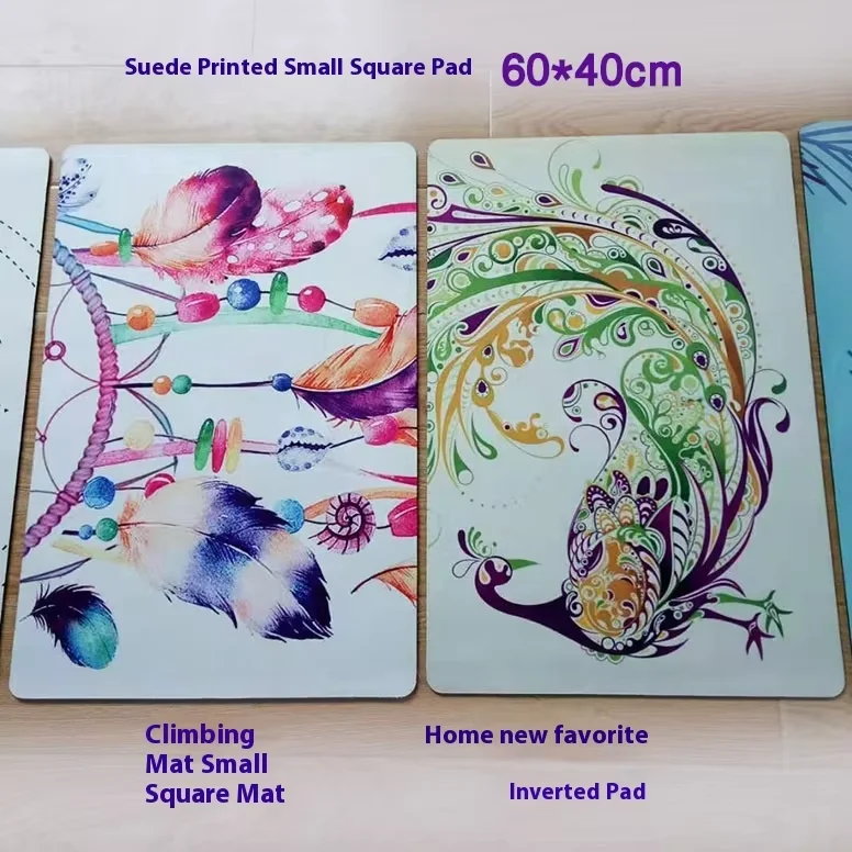Top Quality 60x40cm Custom Yoga Mat 5mm Natural Rubber Yoga Mat with Free Engraving Personalized Logo
